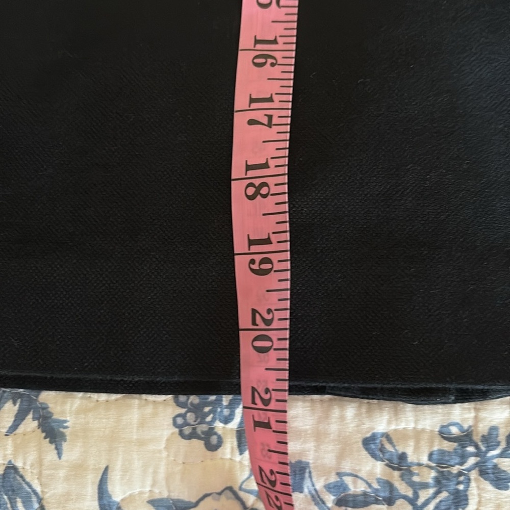 CAbi Black Cotton Pique 360 Pencil Skirt Size 10 - Picture 8 of 8